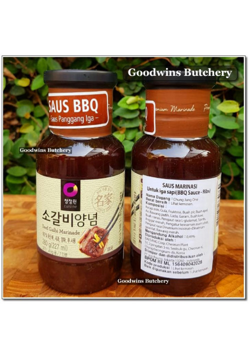 Sauce Korea Daesang Chung Jung One marinade GALBI KALBI MARINADE 280g